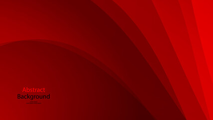 Red tone color and black color background abstract art vector 