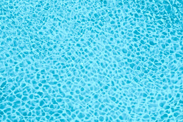 Swimming pool with clean water as background. Summer vacation