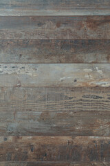 Naklejka premium A floor of old wooden planks. Background image.