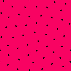 Watermelon seeds seamless pattern.