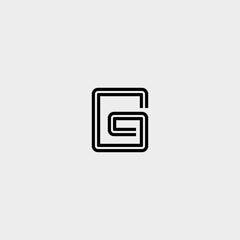 Abstract Letter G logo design template. Premium elegant sign mark icon