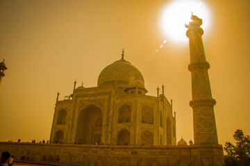 taj mahal agra india