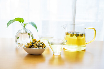 Chinese traditional herbal flower tea
