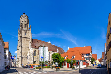 Sankt Georg Kirche, Nördlingen, Deutschland 