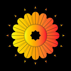 abstract flower background