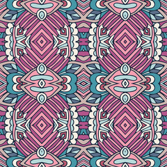 Tribal vintage abstract geometric ethnic seamless pattern ornamental