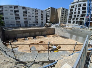 Construction de batiement à aix en provence, dans une grande ville avec nouvelle architacture