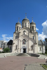 Fototapeta na wymiar Russia, Moscow, Maryino, Church of GodMother Icon, august, 2020 (33)