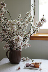 still life with flowers