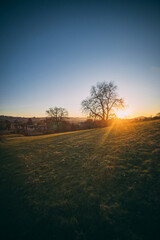 cotswold sunset
