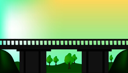 bridge over the gorge