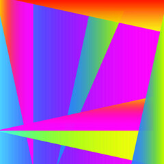 abstract background with rainbow