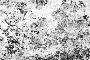 Texture of a concrete wall with cracks and scratches which can be used as a background