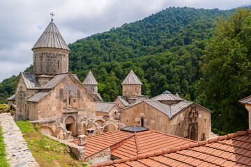 Fototapeta na wymiar Medieval Haghartsin monastery complex, Armenia 