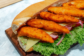 grilled chicken breast with vegetables