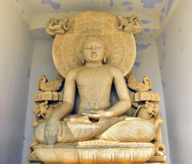 buddha statue in the temple