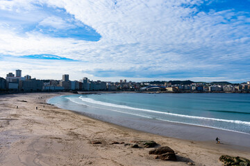 the peninsula of la coruña