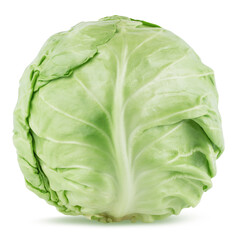 Cabbage isolated on white background