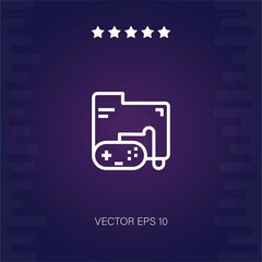 control vector icon modern illustration