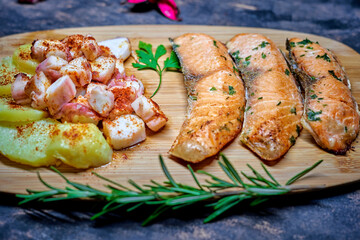 salmon dish for dinner