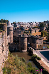 Fototapeta premium Château de Fourgères