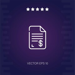 paper vector icon modern illustration