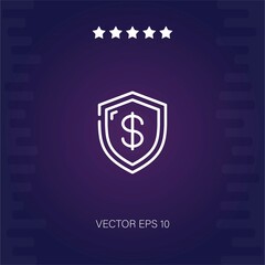 security vector icon modern illustration