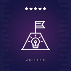 strategy vector icon modern illustration