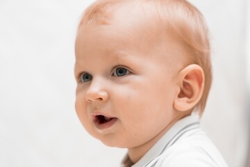 Closeup of a Cute Baby