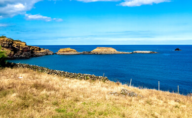 Fototapeta na wymiar Ilhéus das Contendas, Ilha Terceira, Açores