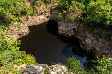 A Pit Of Dark Water