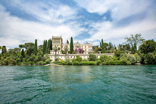 Villa Borghese at Isola del Garda, lake garda, italy
