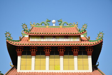 Fototapeta premium Macho temple facade in La Union, Philippines