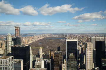 New York City, view from top of the Rock