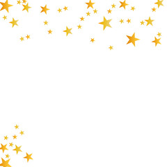 Gold stars background, vector illustration.