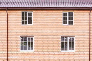 Windows of the new townhouse.