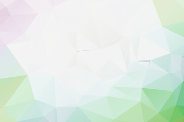 Obraz premium Dark Multicolor vector texture with colored Low Poly background Decorative vector