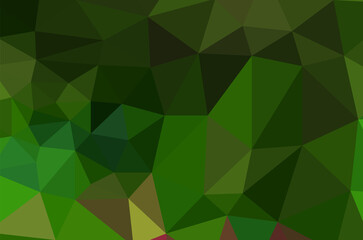 light Green geometric designs. Vector, multicolor geometric background