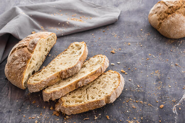 ecological rustic bread