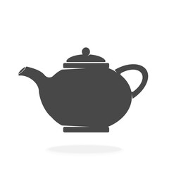 Teapot Icon - Vector Illustration