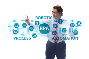 Concept of RPA - robotic process automation