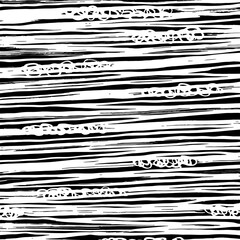 White and black vector. Grunge background. Abstract brush pattern. - 370456394