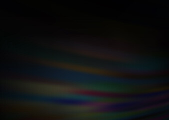 Dark Silver, Gray vector blurred and colored template.