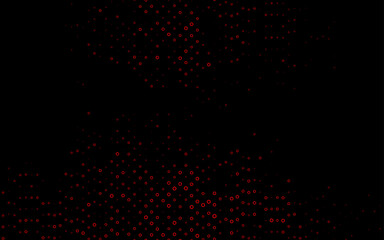 Light Red vector template with circles.