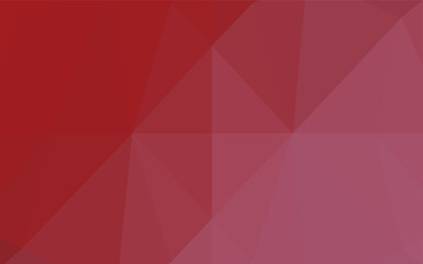 Fototapeta premium Light Red vector hexagon mosaic texture.