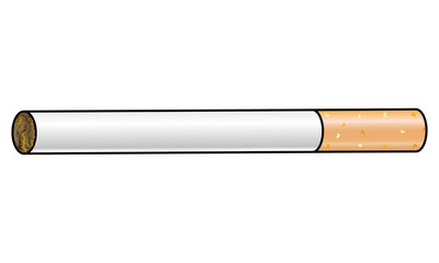 cigarette vector illustration
