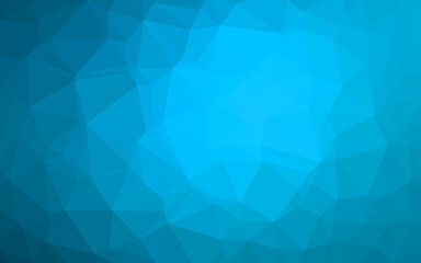 Light BLUE vector low poly texture.