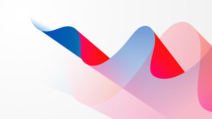 Colorful motion wave abstract vector background