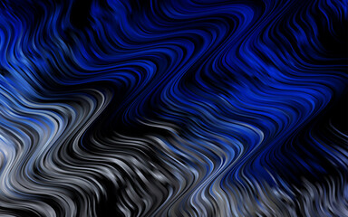 Fototapeta na wymiar Light BLUE vector pattern with lava shapes.