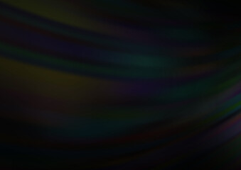 Dark Silver, Gray vector abstract blurred background.